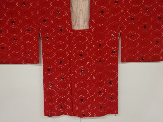 JAPANESE KIMONO / VINTAGE MICHIYUKI COAT / ABSTRACT